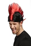 WIG ME UP - XR-012-P103/PC13 Perücke Karneval Fasching Iro Irokese...