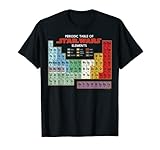 Star Wars Periodic Table Poster T-Shirt