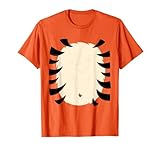 Tiger Kostüm Shirt Fasching Karneval Last Minute Halloween T-Shirt