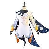 SkibnrPARA Genshin Impact Paimon Cosplay Kostüm Komplettes Set...
