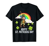 St Patricks Day Shirt Damen Kinder Leprechaun Kostüm Herren T-Shirt