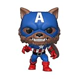 Funko POP! Marvel: Year of The Shield - Captain America Capwolf -...