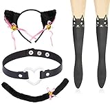 Haichen Cat Cosplay Kostüm Anime Gothic Lolita Zubehör Set -...