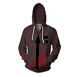 Honghuang Cosplay Angels of Death Kostüm Kapuzenpullover Isaac Foster...