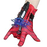 Spider Man Spielzeug, Kinder Plastik Cosplay Handschuh Held Launcher...
