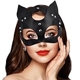 Takmor Catwoman Maske,katzen Maske Catwoman Kostüm für Damen Fuchs...