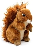 Uni-Toys - Eichhörnchen, stehend - 17 cm (Höhe) - Plüsch-Hörnchen...