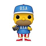 Funko POP! Animation: The Simpsons-USA Homer Simpson -...