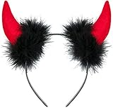 Balinco Teufelsohren Teufel Ohren Haarband Haarreifen Fasching...