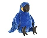 Wild Republic 10904 Plüsch Blau-Ara Papagei, Cuddlekins Kuscheltier,...