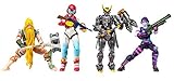 Fortnite FNT0340 Squad Modus 4-er Figuren Set Serie 3 (Bunker Jonesy,...