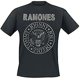 Ramones Hey Ho Let's Go - Vintage Männer T-Shirt schwarz M 100%...