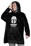 The Mandalorian Oversized Hoodie Herren, Star Wars Fleece Riesen...