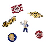 Fallout Fallout 76 Set of 6 Metal Pin Badges Collector's (Pi601678Fal)...