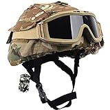 AQzxdc M88 Taktischer Helm Sets, Mit Helmüberzug Brille und...