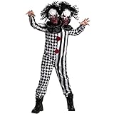 Morph Costumes Zweiköpfig Clown Kostüm Kinder Schaurig Halloween...