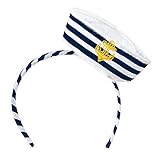Boland 44356 - Tiara Navy Sailor mit Mütze, Haarreif, Matrose,...