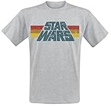 Star Wars Vintage 77 Männer T-Shirt grau meliert XL 97% Baumwolle, 3%...