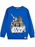 Star Wars Jungen Sweatshirt Darth Vader Chewbacca R2D2 Yoda Pullover...