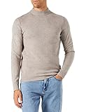 TOM TAILOR Herren Basic Strickpullover 1032280, 30657 - Cloud Grey...