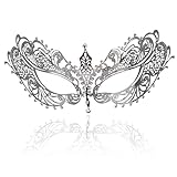 AMFSQJ Venezianische Maske Maskerade Augenmaske Karneval Maske...