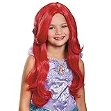Disney Deluxe Offizielle Arielle Perücke Kinder Kostüm Zubehör,...