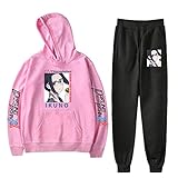 ZOSUO Darling in The Franxx Trainingsanzug Set, Anime Kapuzenpullover...