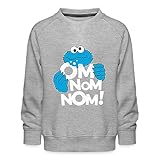 Spreadshirt Sesamstraße Krümelmonster Om Nom Nom Kinder Premium...