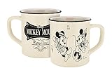 Tasse Disney Mickey & Minnie Vintage Happy Time, Beige