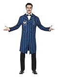 Halloween! Smiffys Kostüm Herzog, Blau und Schwarz, mit Jacke,...