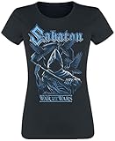 Sabaton Reaper Frauen T-Shirt schwarz L 100% Baumwolle Band-Merch,...