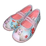 Disney FROZEN Hausschuhe Mädchen von 2 bis 8 Jahre, Warme Pantoffeln...