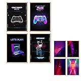 myDreamwork Gaming Poster | Poster Set | OHNE Bilderrahmen | Gamer...