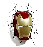 3D Iron Man Mask Light