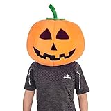 MatGui Halloween Plüsch Kürbis Kopf Maske Maskottchen Kostüme...