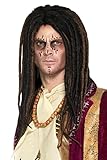 Smiffys 45058 Smiffys Deluxe Voodoo-Dreadlock-Perücke, Braunund...