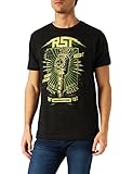 Rammstein Herren Radio Tee T-Shirt, Black, S