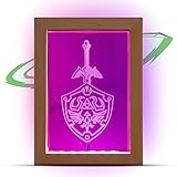 YOUR LIVING ART Zelda Lampe Triforce Master Schwert - Zelda 3D...
