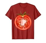 Tomate Essen Kostüm Lustige Fasching Kostüme Damen Herren T-Shirt