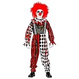 Widmann - Kinderkostüm Killer Clown, Overall mit Kragen,...