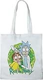 cotton division BWRIMODBB003 Tote Bag Rick and MorTY Peace Among...