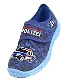 Beck Jungen politie Niedrige Hausschuhe, Blau, 26 EU