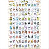 GBEye POKEMON Poster Johto Deutsch (91,5 x 61 cm)