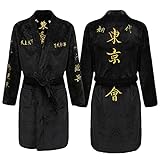 MUOUEAOU Anime Tokyo Revengers Mikey Roben Nachthemd Flanell...