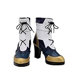 LINGCOS True Damage Qiyana Cosplay Boots High Heel Shoes Custom Made...