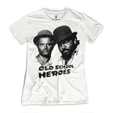 Bud Spencer - Girls - Old School Heroes - T-Shirt (Damen) (XL) Weiß