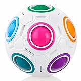 CUBIDI® Original Regenbogenball | Geschicklichkeitsspiel für Kinder...