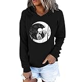 TOTOB Kontra K Kleidung Lässige Langarm-Sweatshirt mit lustigem...