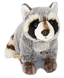 Zaloop Waschbär Plüschtier Kuscheltier Stofftier 17