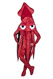 Wilbers & Wilbers Herren Kostüm Kalmar Tintenfisch rot Karneval...